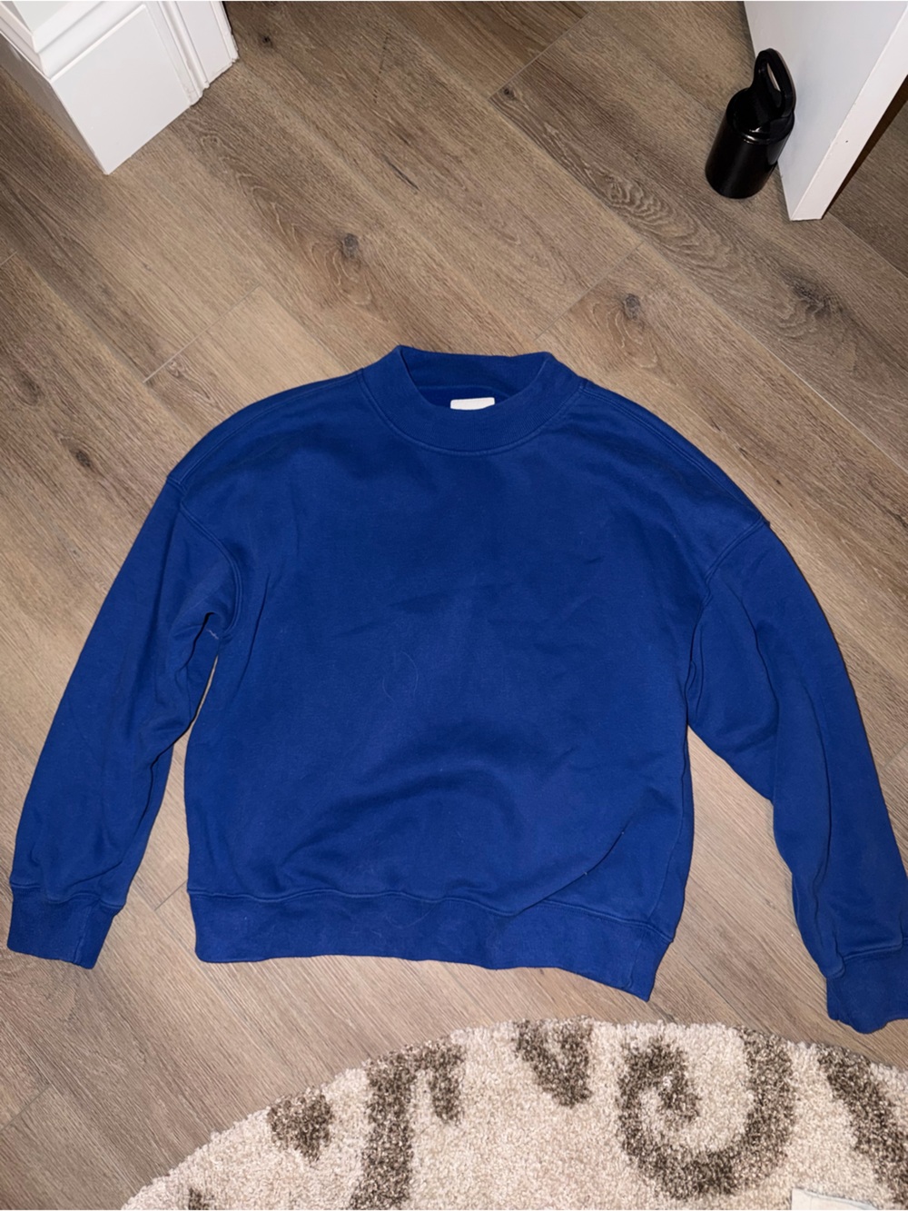 Abercrombie and Fitch Blue Crewneck Sweatshirt